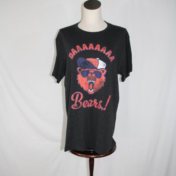 Human Da Bears Chicago Bears NFL T-shirt Chris Farley SNL - Picture 1 of 6